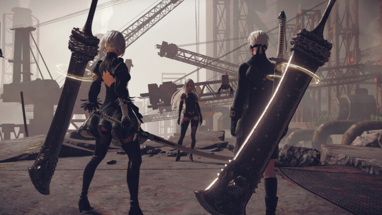 NieR: Automata, обзор, игра, PlatinumGames, Square Enix, андроиды, машины, сюжет, геймплей, визуальное исполнение, звук, музыка